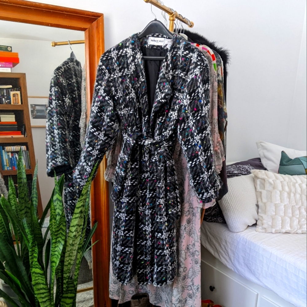 Extremely Rare Tweed Patrick Kelly Coat